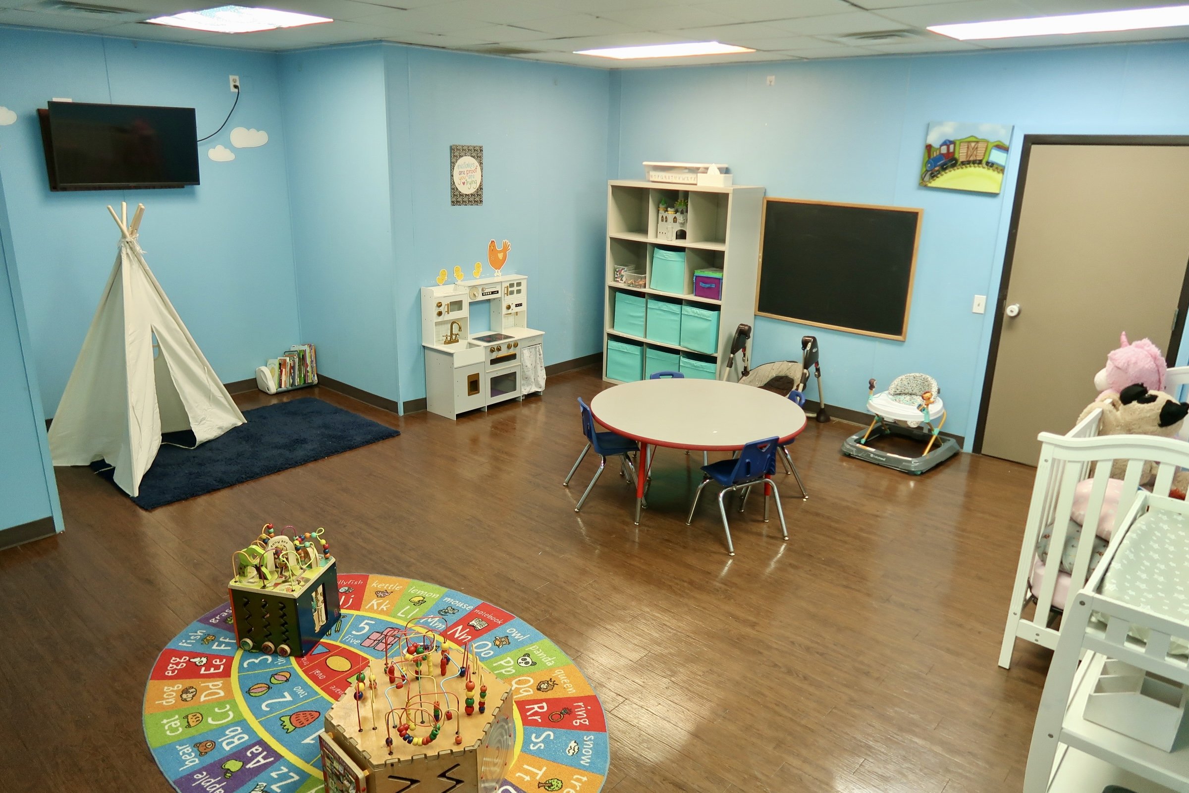 Child care, free of charge